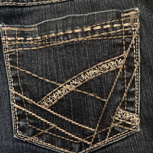 BKE Wendi stretch Blue Denim Jeans Women 31x30 EUC